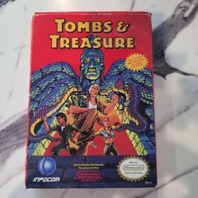 Tombs & Treasure Nintendo NES Tested, Authentic, Fast Shipping!