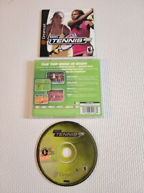 Sega Sports: Tennis 2K2 (Sega Dreamcast, 2002) CIB Complete In Box