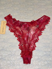 Lise Charmel Desire Collection Thong Panty XL Red