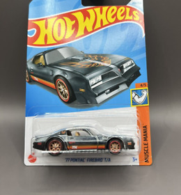 Hot Wheels 2024 Super Treasure Hunt - 77 Pontiac Firebird T/A - US CARDED