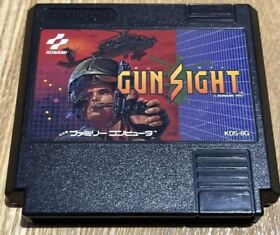 GUN SIGHT NES FC Nintendo Famicom Japanese Version