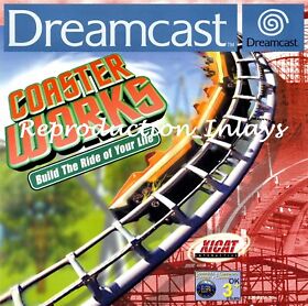 Coaster Works Dreamcast Front Inlay Only (High Quality)
