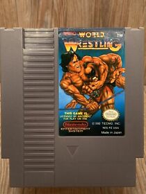Tecmo World Wrestling (Nintendo Entertainment System, 1990) NES