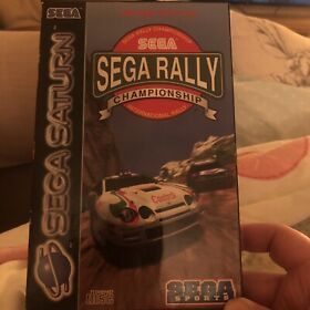 Sega Rally Championship Sega Saturn No Game Box And Manual