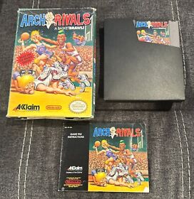 Arch Rivals Nintendo NES ~ Complete In Box w Manual! ~ Fast Shipping! ~ LQQK