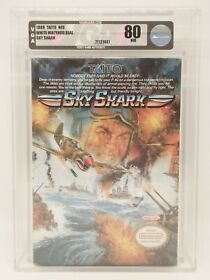 Sky Shark (Nintendo NES) Brand New, Factory Sealed - VGA Graded 80 NM