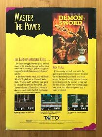 Dungeon Magic NES Nintendo 1989 Vintage Print Ad/Poster Authentic Game Art Decor