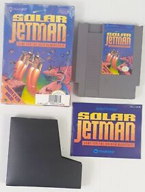 Solar Jetman: Hunt for the Golden Warpship (NES, 1990) CIB 