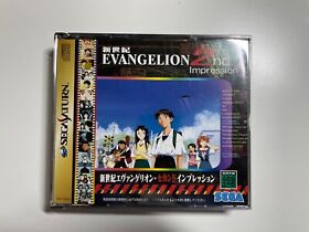 Sega Saturn NTSC Japan EVANGELION 2ND IMPRESSION