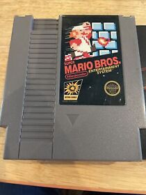 Vintage Nintendo NES Super Mario Bros Video Game Cartridge Only 1985