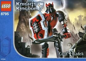 LEGO 8795 Knights Kingdom II LORD VLADEK with Parts List 2005 100% COMPLETE