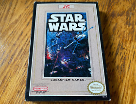 sello ovalado Star Wars completo en caja nintendo nes juego original