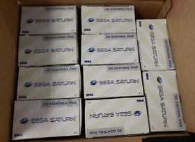 Sega Saturn 3D Control Pad North American. Brand New. Boxed. Lot of 10.