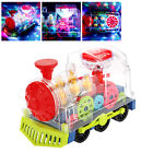 Clear Electric Train/Car Educational Toys 2-12 Years Old Girl Boy Christmas Gift