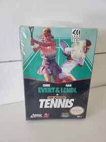 Chris Evert & Ivan Lendl in Top Players Tennis Nintendo NES Video Game
