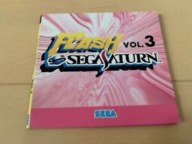 Ss Trial Version Software Flash Sega Saturn Vol.3 Novelty  Demo Disc Video Colle