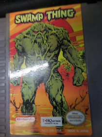 EXTREMELY RARE Swamp Thing Nintendo Nes Cleaned & Tested Authentic