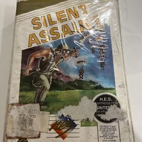 Silent Assault HES NES Boxed PAL RARE Australian Made clam shell