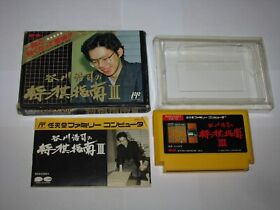Tanigawa Koji no Shogi Shinan III Famicom NES Japan import +box manual US Seller