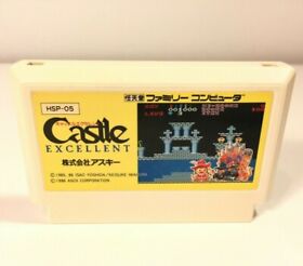 Castle Excellent - Castle Quest - Nintendo Famicom / Nes Game