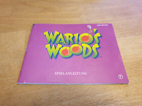 Wario's Woods Nintendo NES Anleitung Spielanleitung Manual 