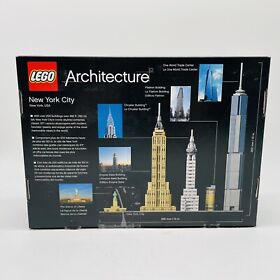 LEGO Architecture Ref.21028 - New York City Used Open Box See Photos For Pieces