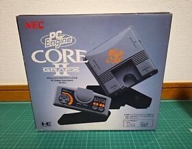 NEW NEC PC Engine Core Grafx II 2 Console Japan *CLEAN BOX - PREMIUM QUALITY* 2
