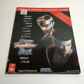 Virtua Fighter 3TB Official Strategy Guide (1999, PRIMA, Paperback) Dreamcast