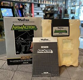 Vectrex AnimAction Advanced Animation Lightpen CIB Complete Tested Authentic