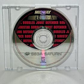 Arcade's Greatest Hits The Atari Collection 1 Sega Saturn Video Game Complete