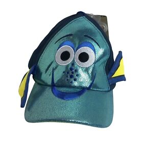Disney Finding Dory Fish Baseball Hat Cap Blue Toddler Kids Children Shiny New