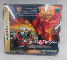 Sega Saturn Software  Dungeon   Dragons CAPCOM JAPAN