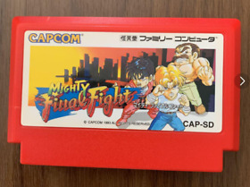 pre-owned Mighty Final Fight Famicom Capcom Cartridge only Japan Free shipping