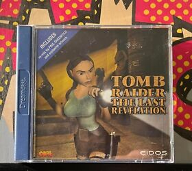 TOMB RAIDER THE LAST REVELATION DREAMCAST PAL ENG SEGA Copertina ENG Lara Croft