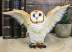 Animal World Flying Open Wing Barn Owl Resin Figurine 8