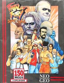 Fatal Fury Special Neo Geo AES Box And Manual Only. Great Condition