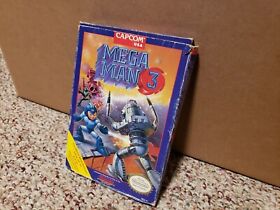 Mega Man 3 (Nintendo NES, 1990) CIB 