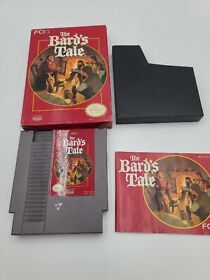 1991 NES NINTENDO FCI THE BARD'S TALE COMPLETE CIB NICE CONDITION WORKING