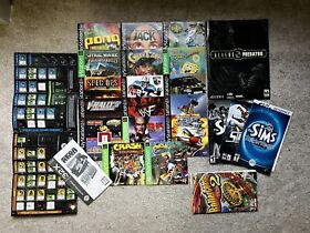 Lot Of Video Game Manuals & Inserts PS1, Sega 32x, PC