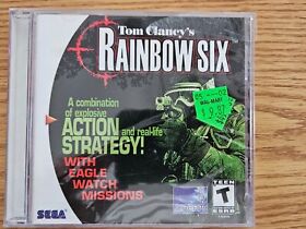 NEW SEALED Tom Clancy's Rainbow Six (Sega Dreamcast, 2000)