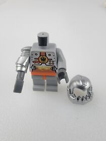 Headgear & Torso Only From LEGO Agents: Magma Drone Commander 