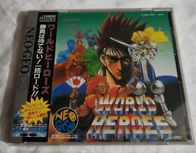 World Heroes - SNK Neo Geo CD -  NTSC-J JAPAN Brand New Factory Sealed Authentic