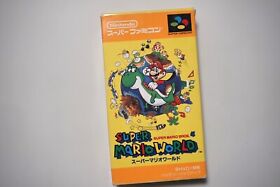 Super Famicom Super Mario World boxed Japan SFC games US Seller