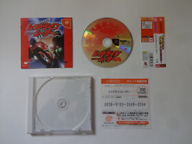 REDLINE RACER Sega Dreamcast DC 1999 Imagineer T-15002M w/Obi NTSC-J From Japan