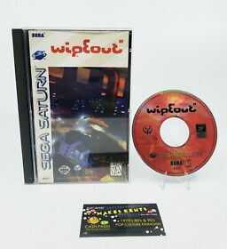Wipeout (Sega Saturn, 1996) Complete CIB Vintage Game - NICE CLEAN!