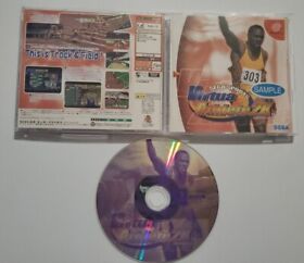 RARE SAMPLER DEMO!! Virtua Athlete 2K Sega Dreamcast JAPAN IMPORT Complete