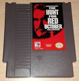 The Hunt for Red October Nintendo NES Vintage Clásico Juego Original Cartucho
