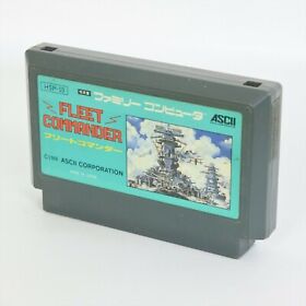 Famicom FLEET COMMANDER Cartridge Only Nintendo fc