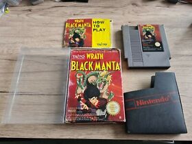 JEU Nintendo NES WRATH OF THE BLACK MANTA Complet CRYSTAL BOX 