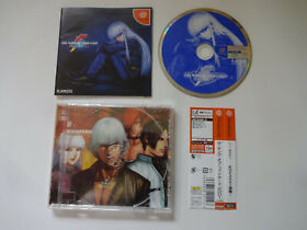 Sega Dreamcast "THE KING OF FIGHTERS 2001" DC Fighting Action Game w/Obi Japan